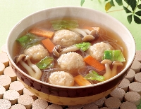 鶏だんごスープセット(中華風)
