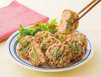 国産若鶏と4種野菜の大葉揚げ
