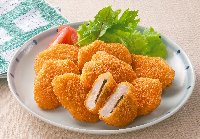 レンジでささみカツ(紀州産梅肉と大葉入り)