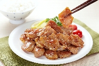若鶏ハラミの甘辛たれ焼き