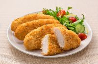 チーズが香るささみカツレツ