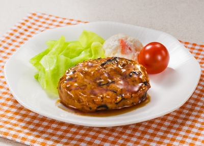 根菜ハンバーグ（タレ入り）