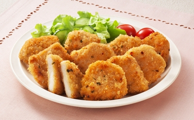 国産鶏カツレツガーリック醤油味