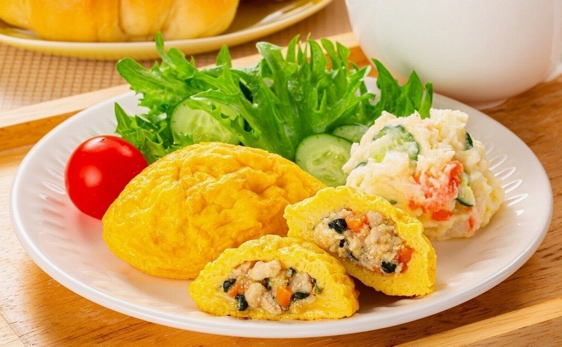 元気鶏入りミニオムレツ