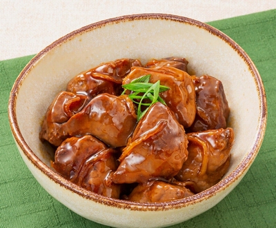 生姜香る鶏レバー煮込み