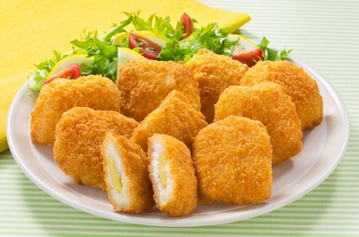 レンジでプチササミフライ（チーズ入り）