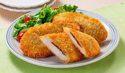 梅と大葉のささみカツレツ